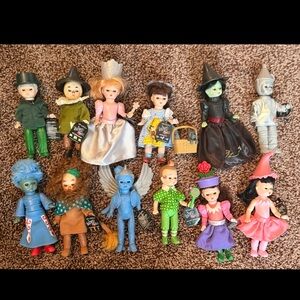 12pc Madam Alexander McDonalds Wizard of Oz set